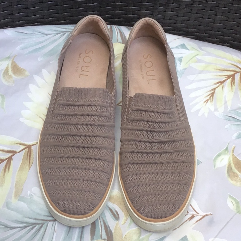 Naturalizer Soul Sz 11 Kemper Tan Slip On Shoes